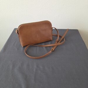 Universal Thread Tan Leather Crossbody Bag